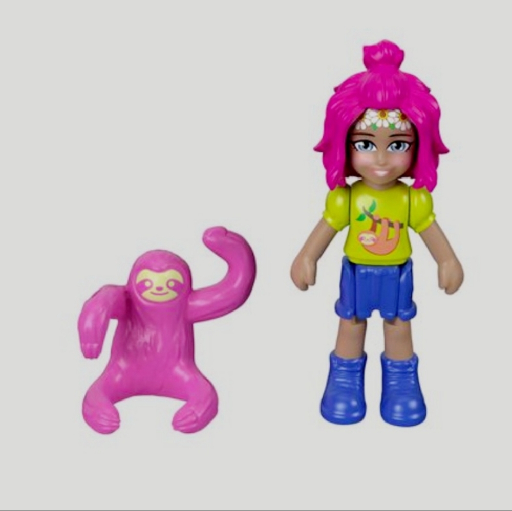 Polly PocketPolly Pocket Flip & Find Sloth Compact -